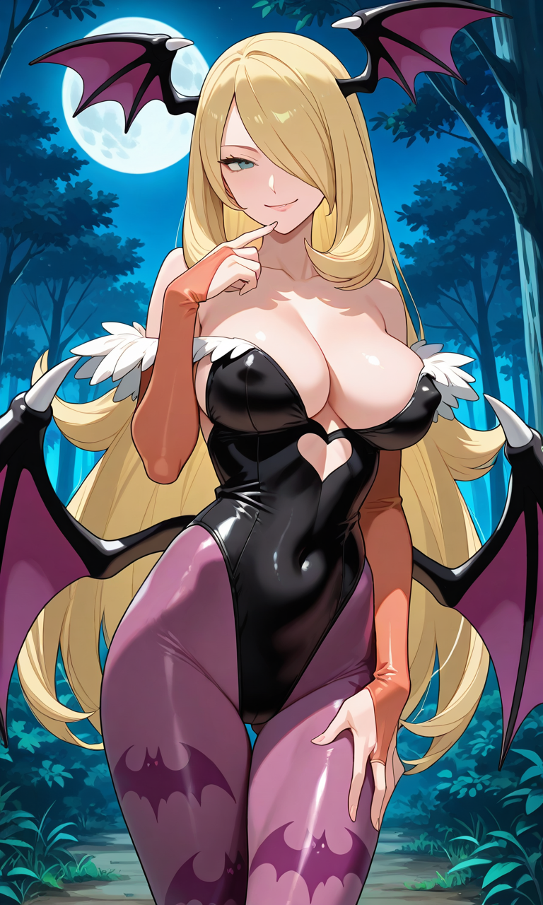 Cynthia (Pokemon) Rule 34 Image