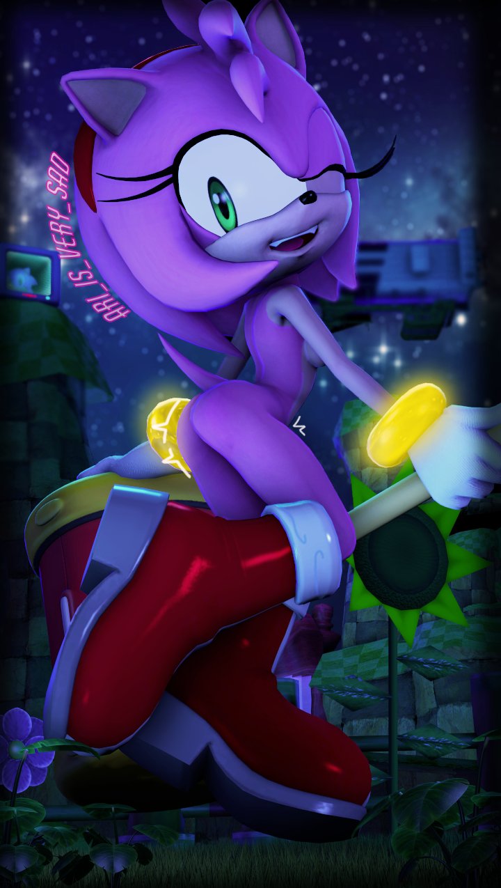 Amy Rose (Sega) Rule 34 Image
