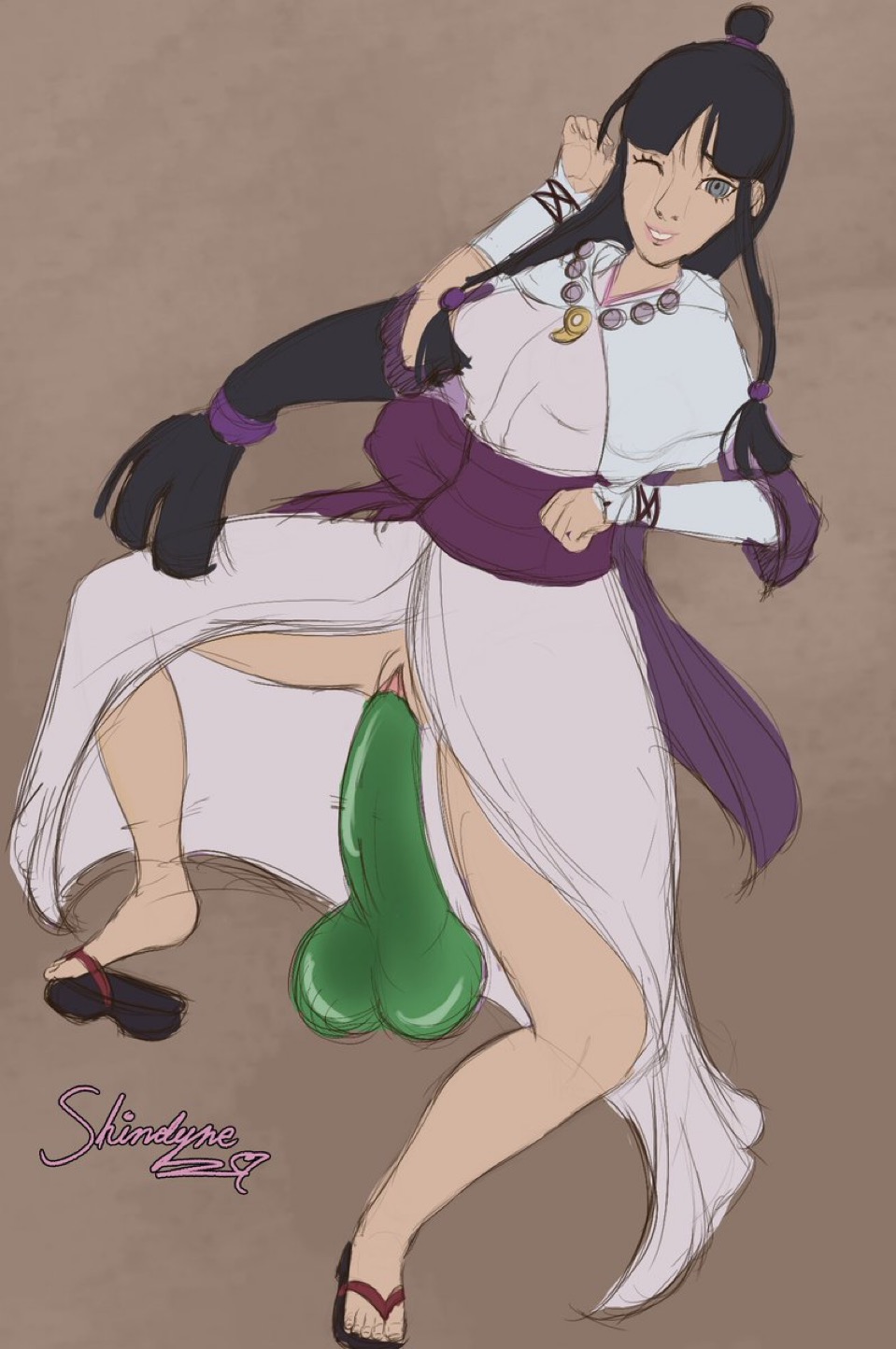 Maya Fey (Capcom) Rule 34 Image
