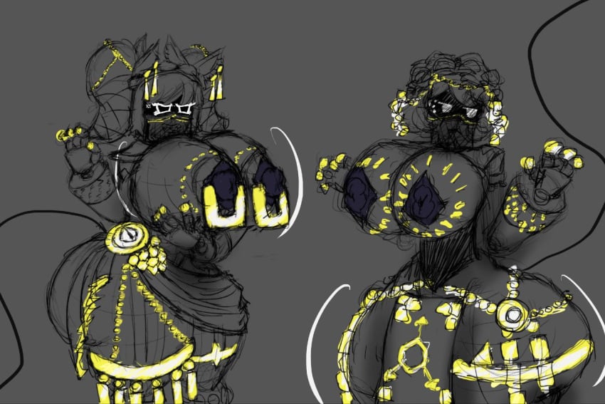 Disassembly Drone (Egyptian Mythology) Rule 34 Image