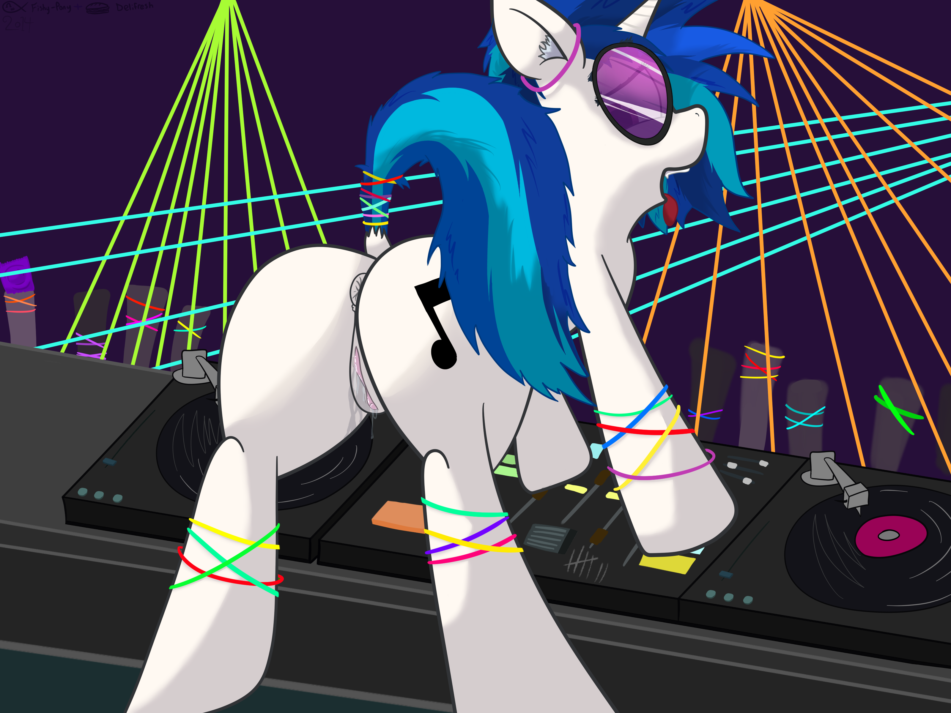 Vinyl Scratch (Mlp) Rule 34 Image
