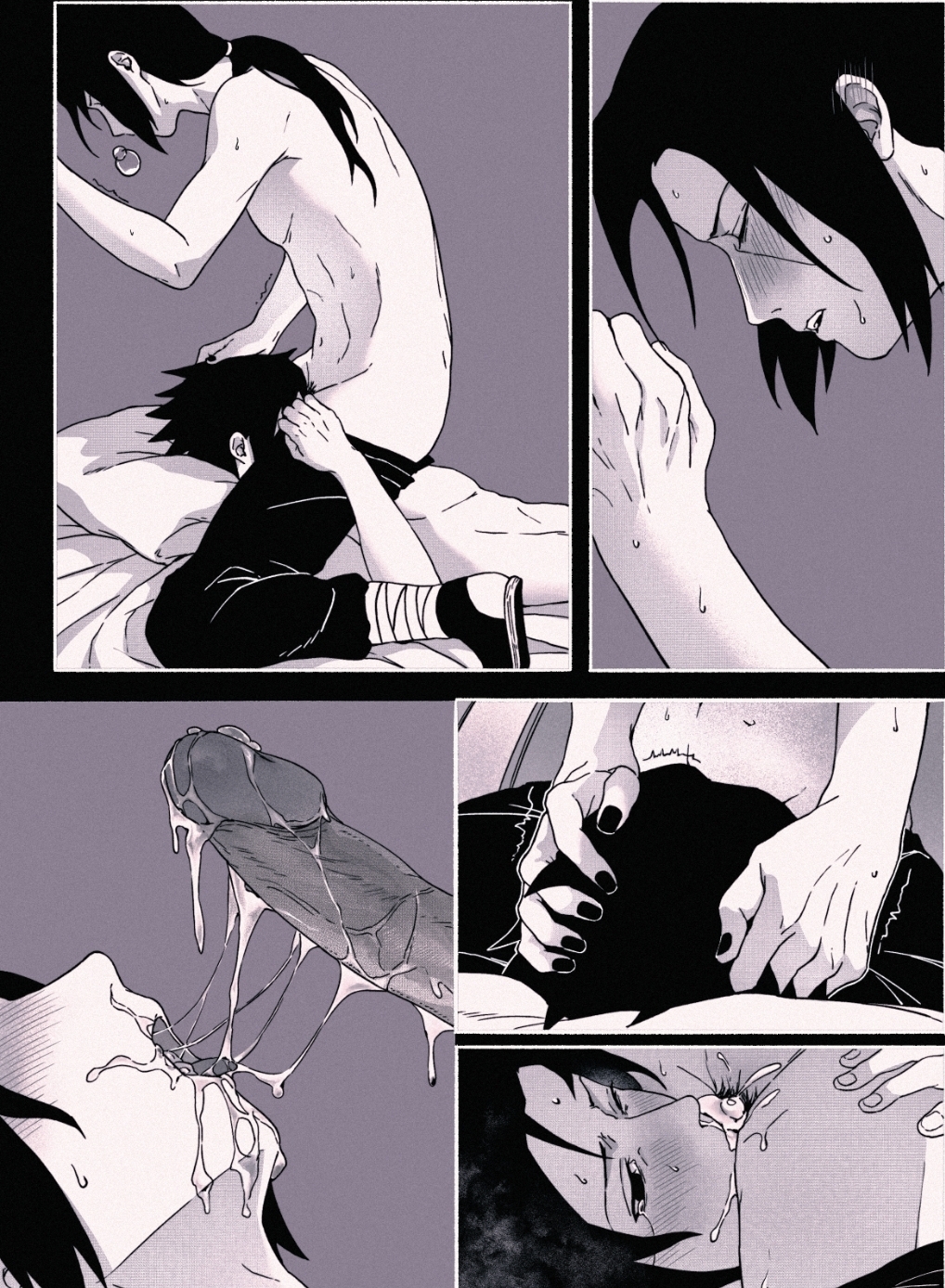 Sasuke Uchiha (Naruto) Rule 34 Image