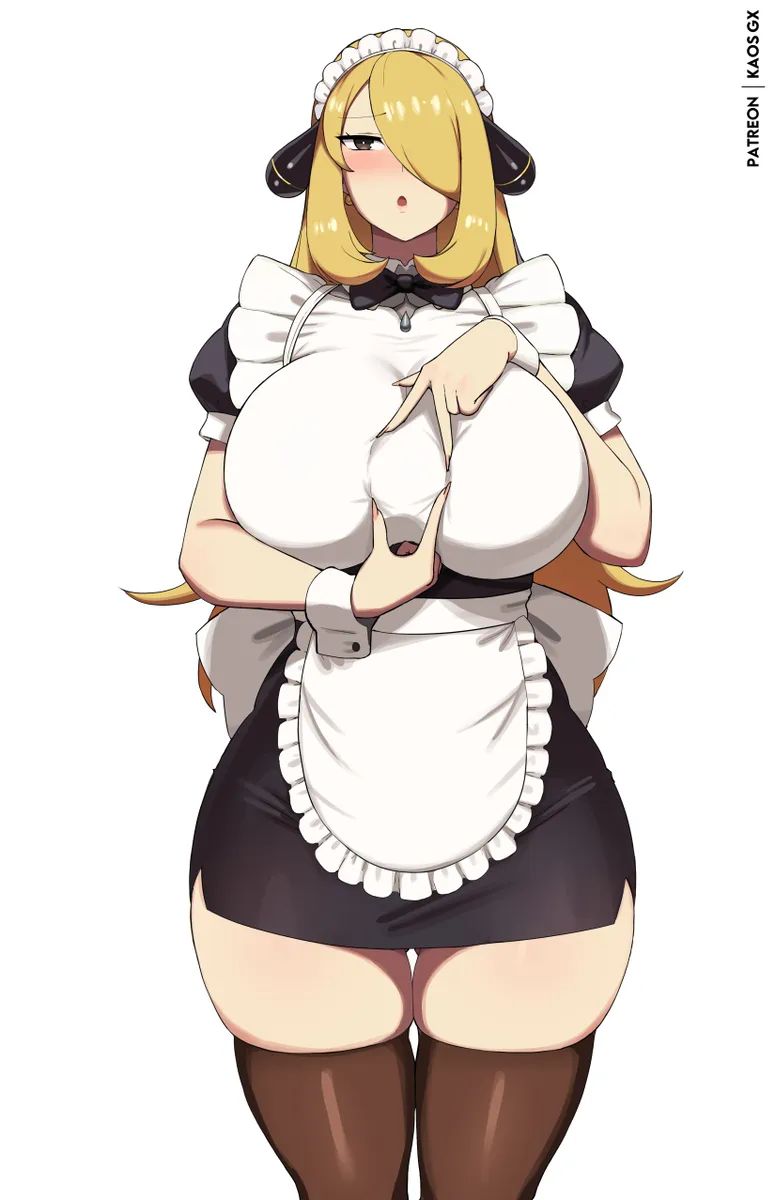 Cynthia (Pokemon) Rule 34 Image