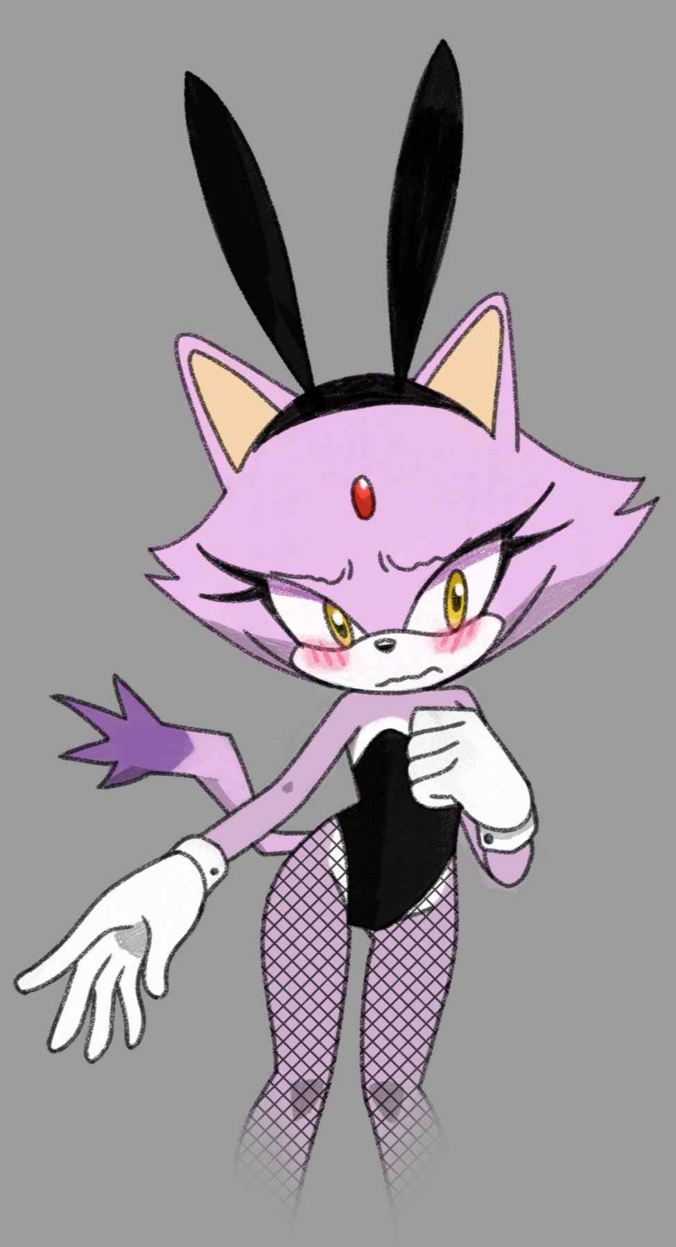 Blaze The Cat (Sega) Rule 34 Image