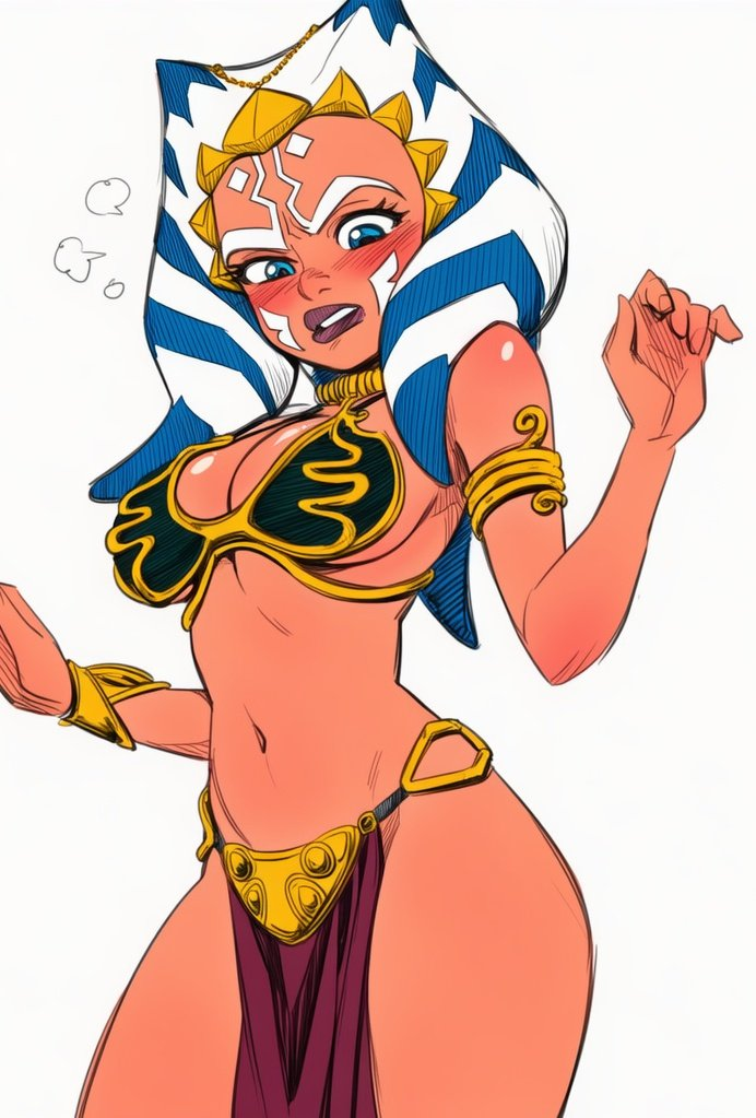 Ahsoka Tano (Star Wars) Rule 34 Image
