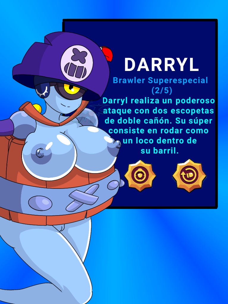Darryl (Brawl Stars) Rule 34 Image