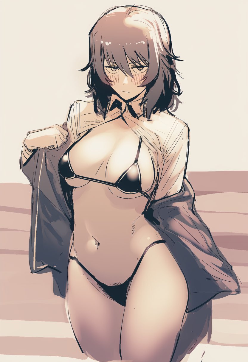 Andou (Girls Und Panzer) Rule 34 Image
