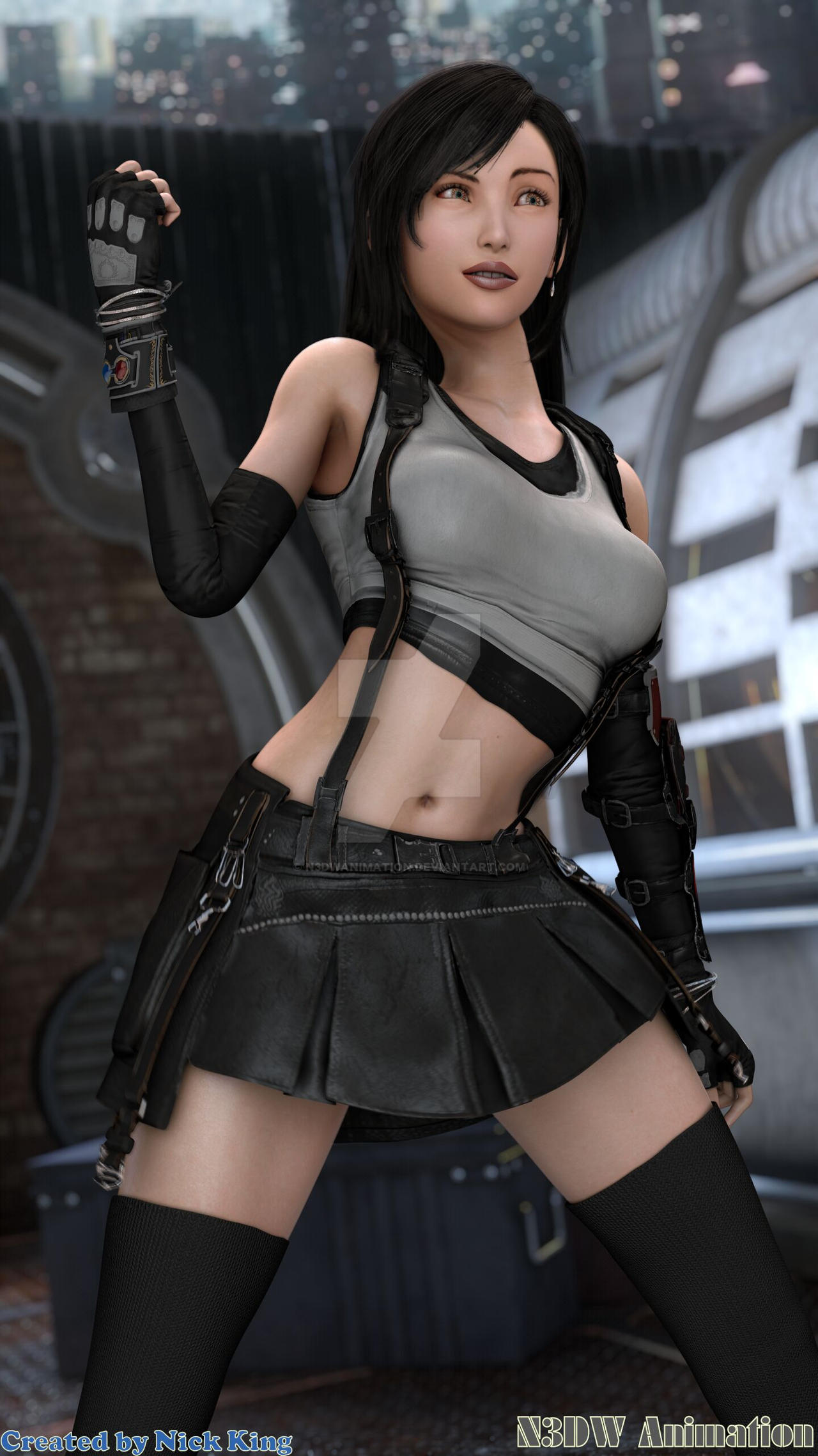 Tifa Lockhart (Final Fantasy) Rule 34 Image