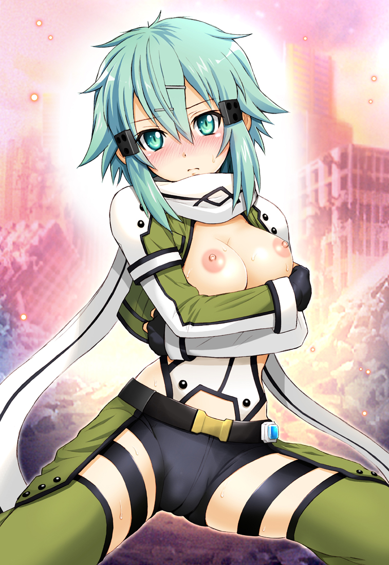 Asada Shino (Gun Gale Online) Rule 34 Image