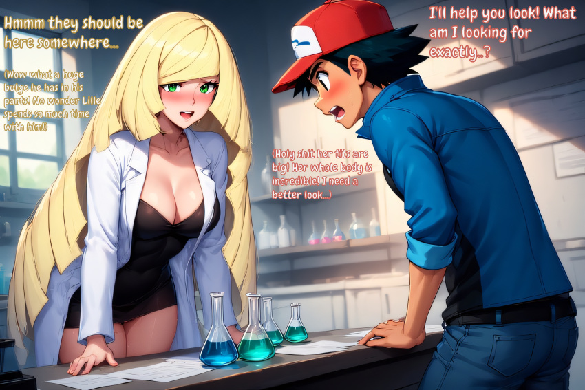Lusamine (Pokemon) Rule 34 Image
