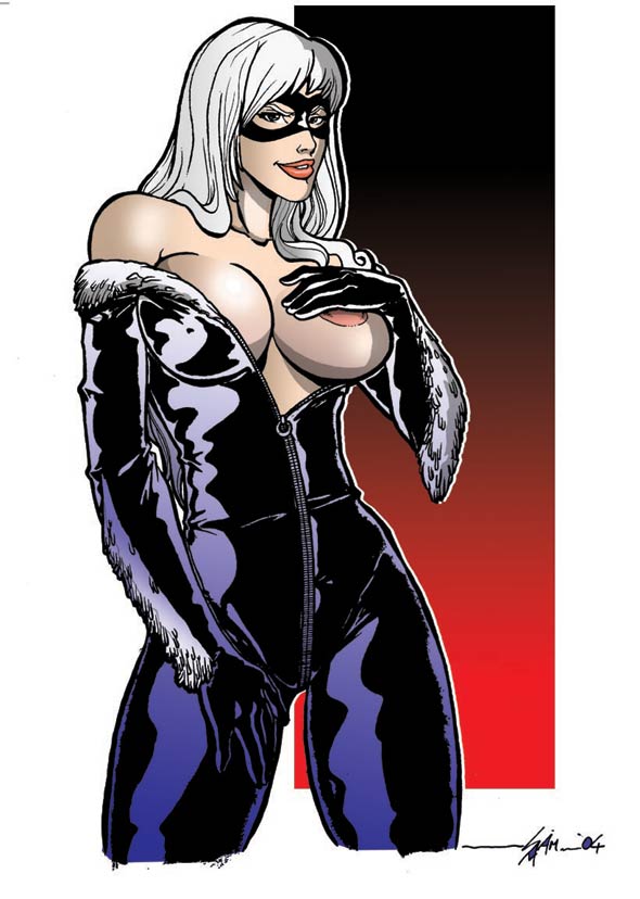 Black Cat (Marvel) Rule 34 Image