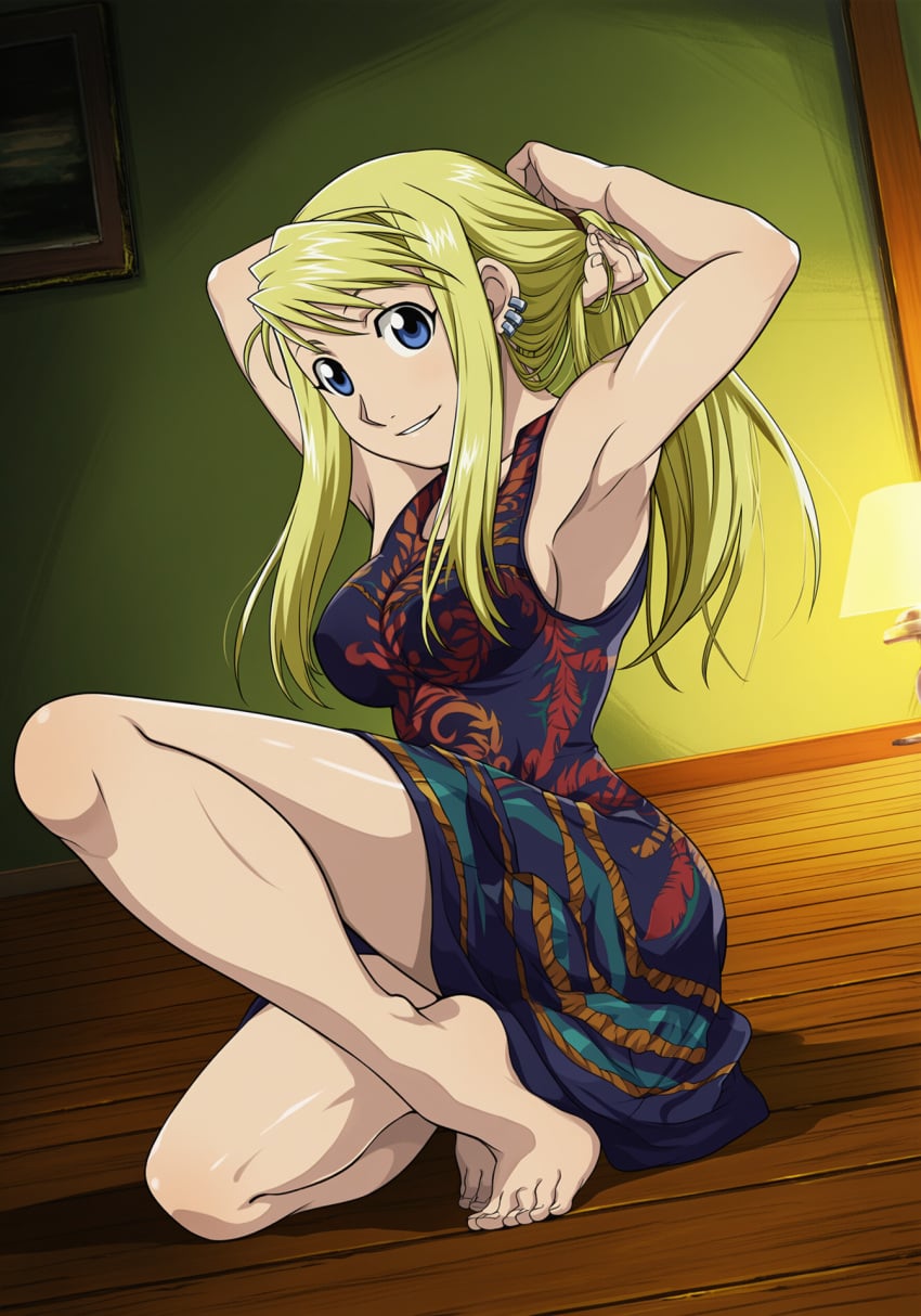 Winry Rockbell (Fullmetal Alchemist) Rule 34 Image
