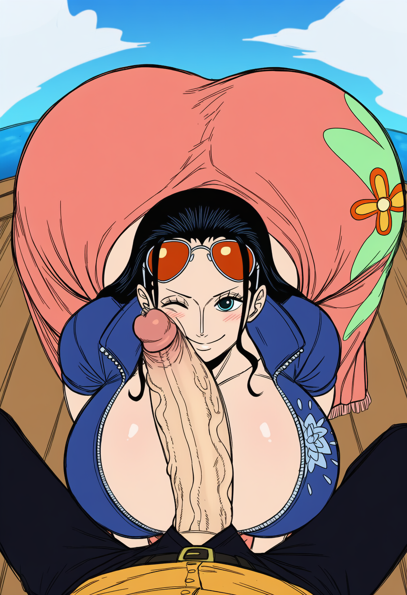 Nico Robin (One Piece) Rule 34 Image