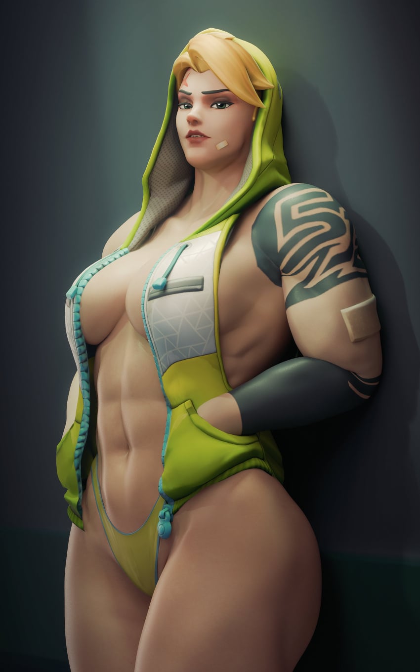 Workout Zarya (Overwatch) Rule 34 Image