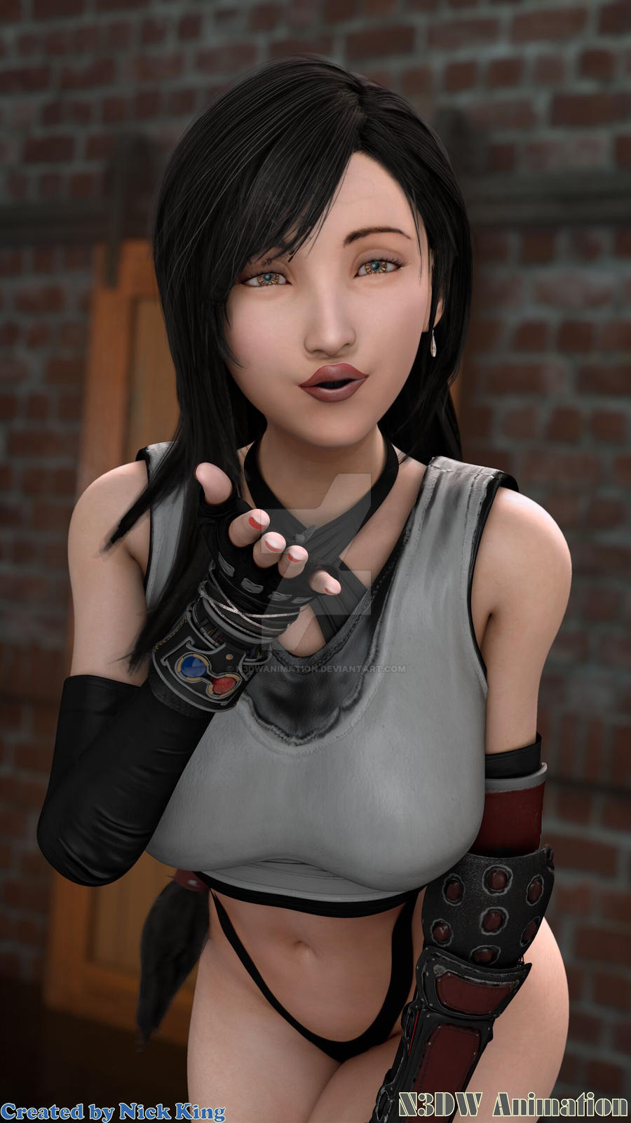 Tifa Lockhart (Final Fantasy) Rule 34 Image