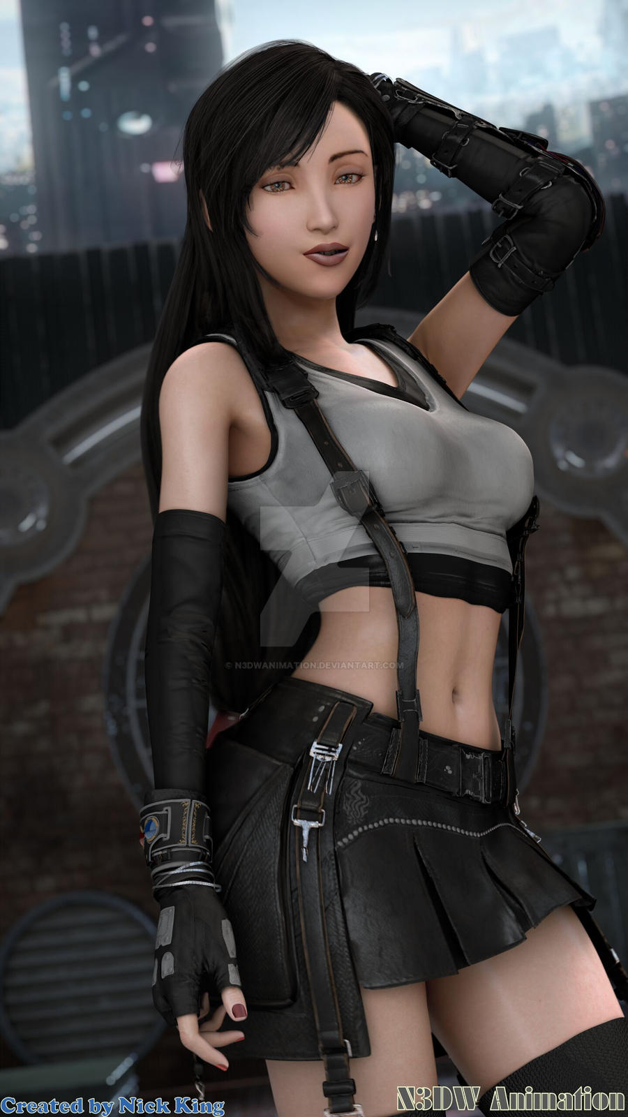 Tifa Lockhart (Final Fantasy) Rule 34 Image