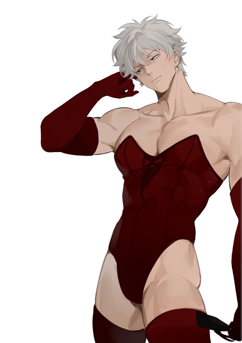 Gintoki Sakata (Gintama) Rule 34 Image
