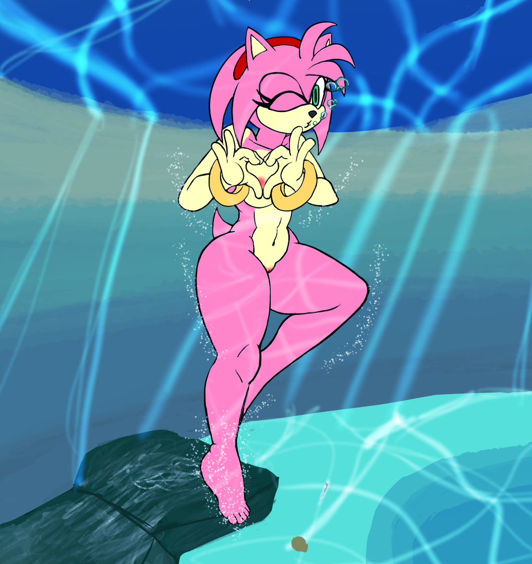 Amy Rose (Sega) Rule 34 Image