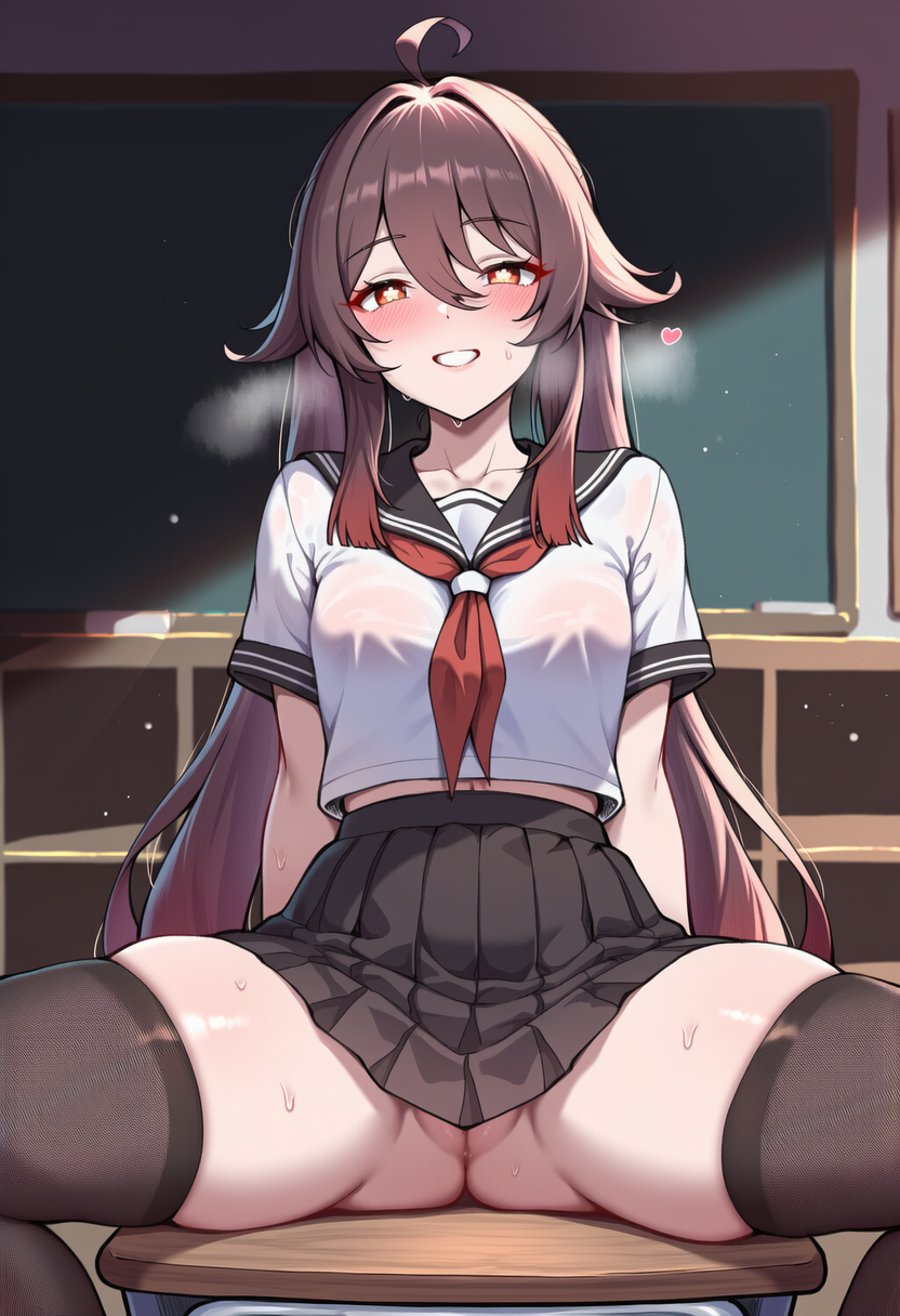 Hu Tao (Genshin Impact) Rule 34 Image