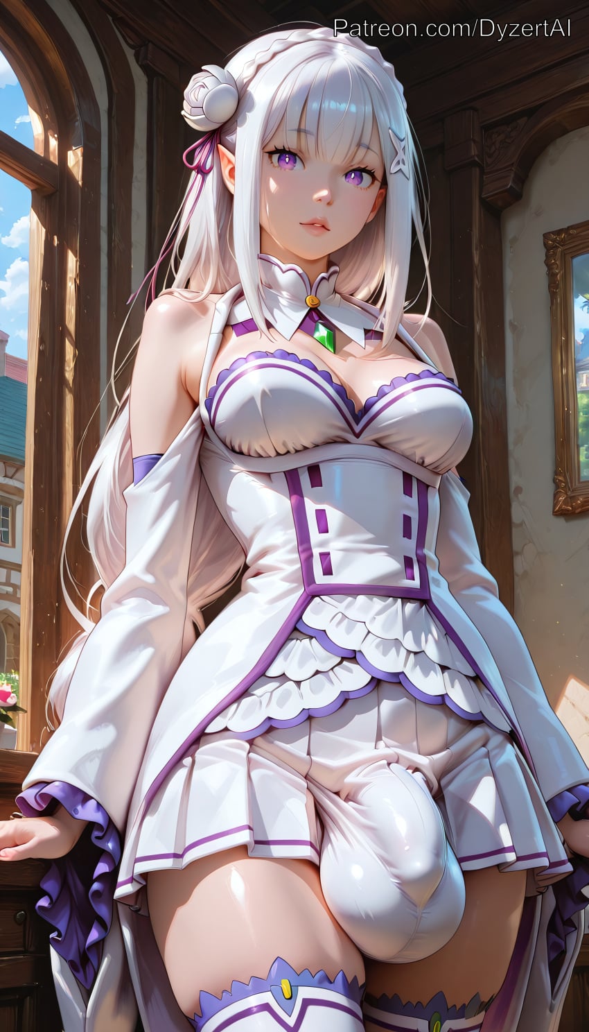 Emilia (Re:Zero) Rule 34 Image