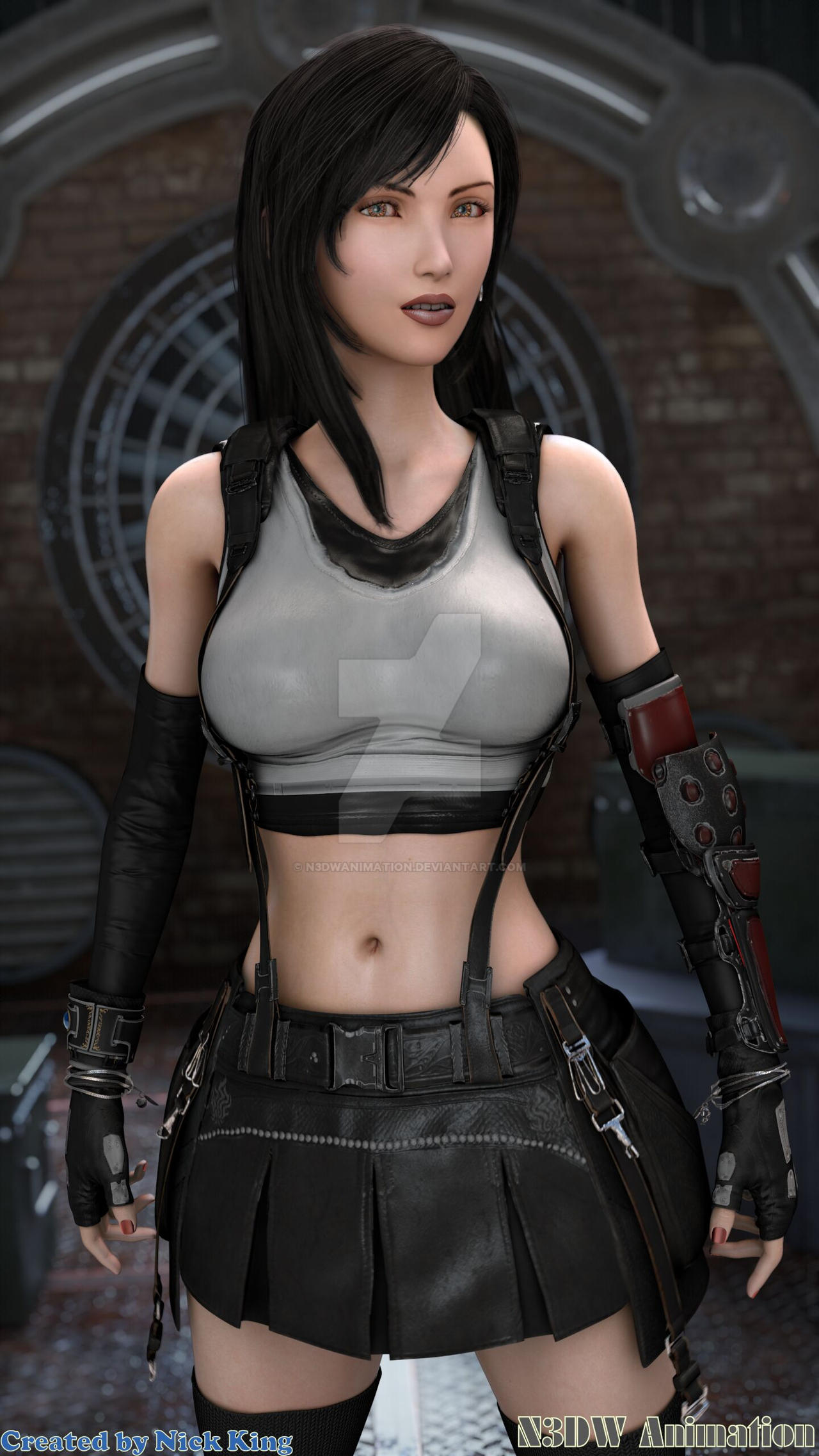 Tifa Lockhart (Final Fantasy) Rule 34 Image