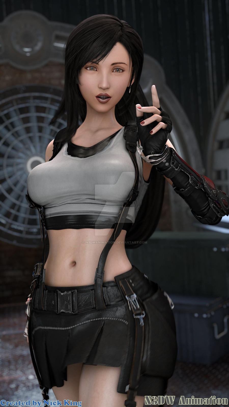 Tifa Lockhart (Final Fantasy) Rule 34 Image