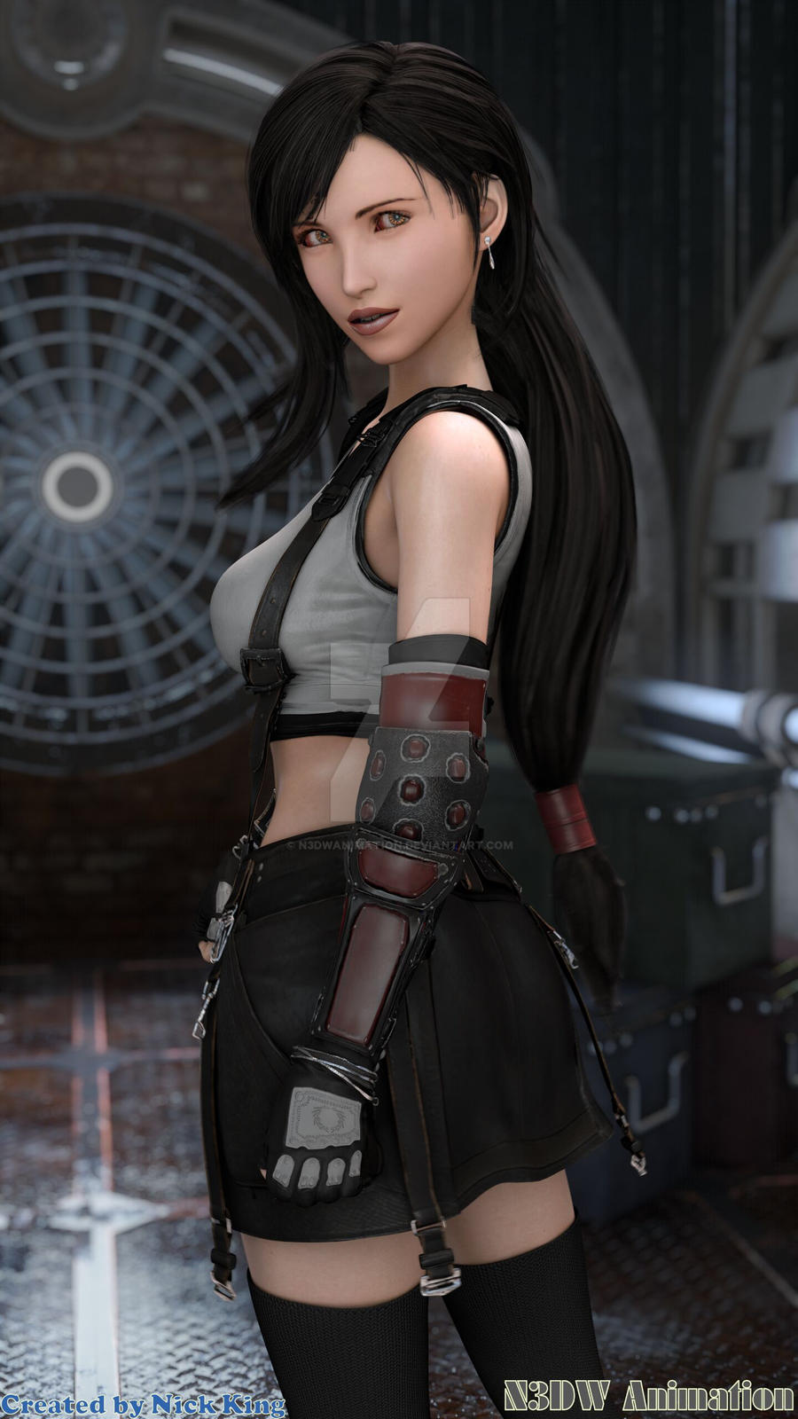 Tifa Lockhart (Final Fantasy) Rule 34 Image