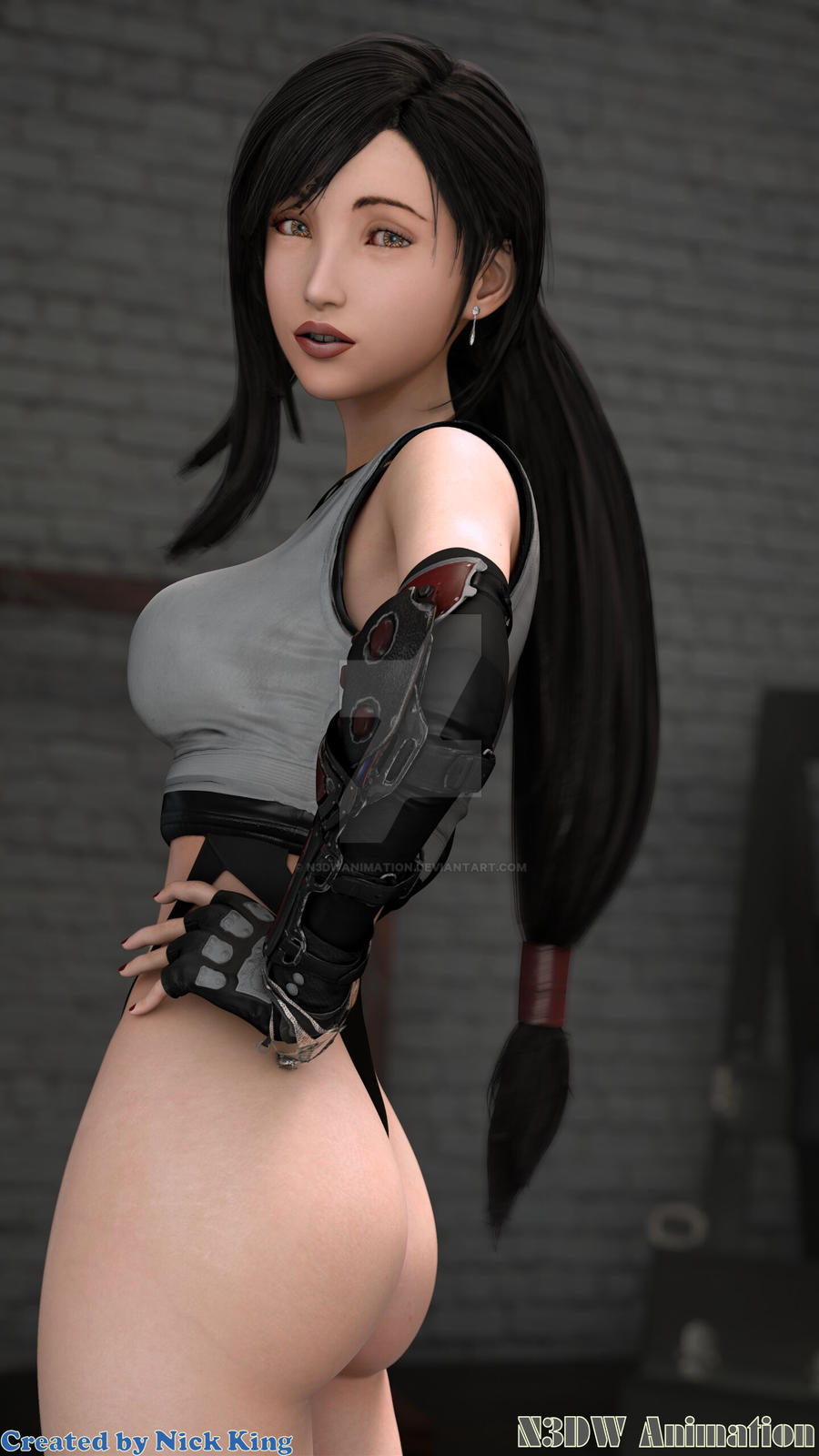 Tifa Lockhart (Final Fantasy) Rule 34 Image