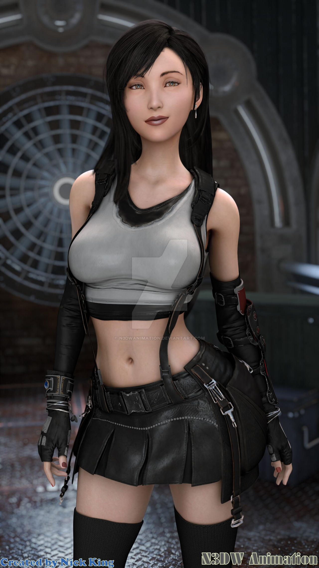 Tifa Lockhart (Final Fantasy) Rule 34 Image