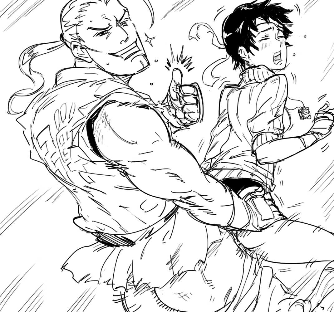 Dan Hibiki (Street Fighter) Rule 34 Image
