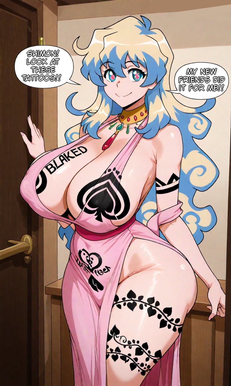Nia Teppelin (Tengen Toppa Gurren Lagann) Rule 34 Image