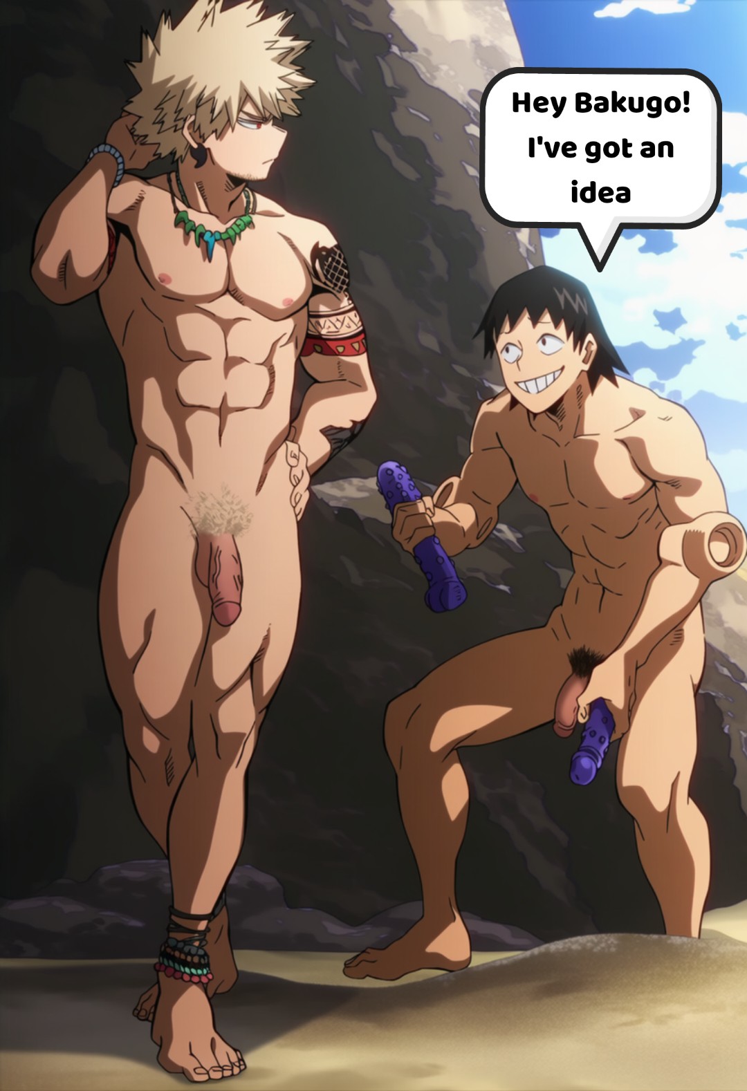 Bakugou Katsuki (Boku No Hero Academia) Rule 34 Image