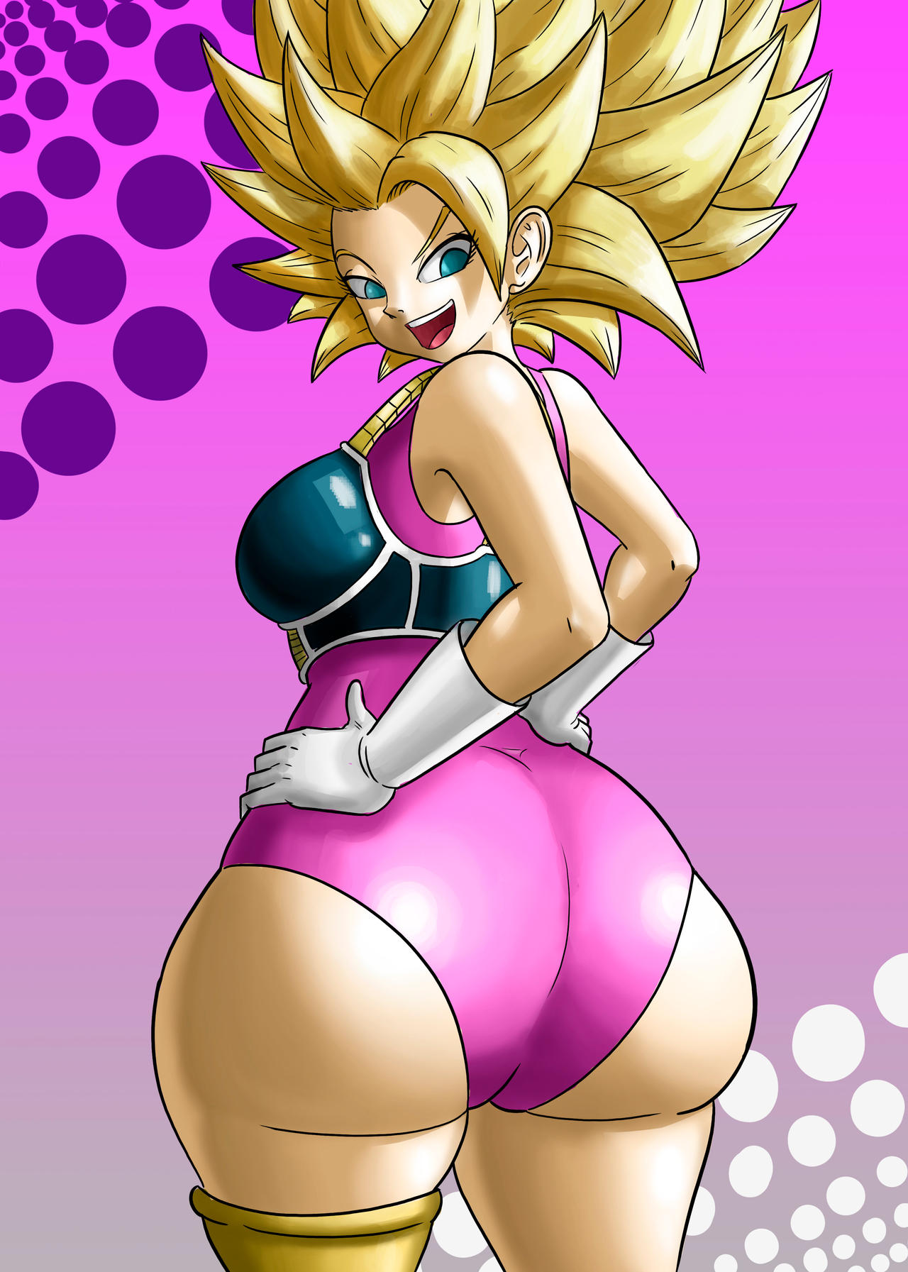 Caulifla (Dragon Ball) Rule 34 Image