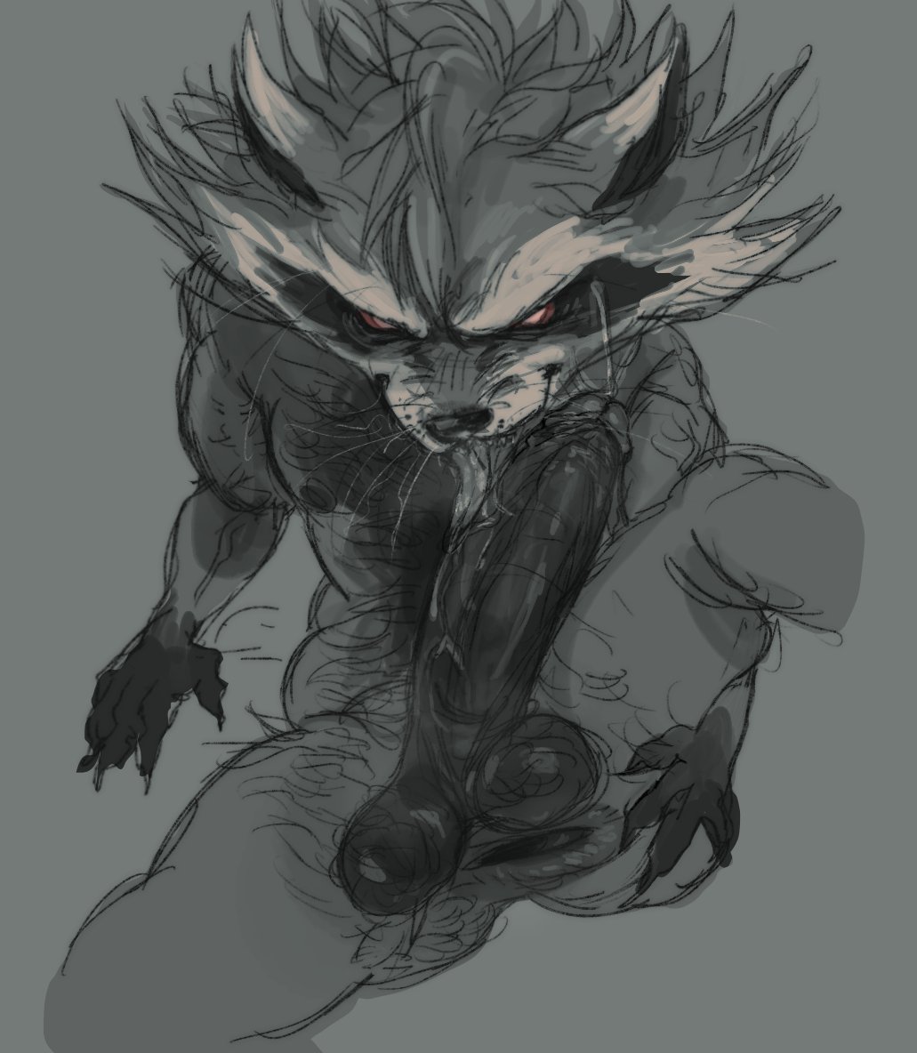 Rocket Raccoon (Marvel) Rule 34 Image
