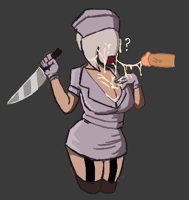 Bubble Head Nurse (Konami) Rule 34 Image