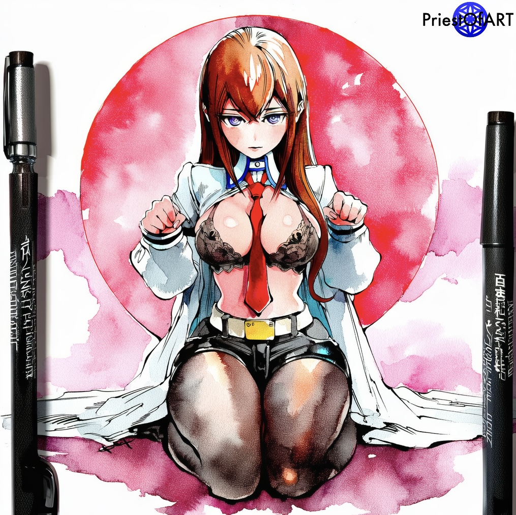 Makise Kurisu (Steins;Gate) Rule 34 Image