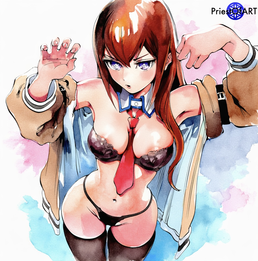 Makise Kurisu (Steins;Gate) Rule 34 Image