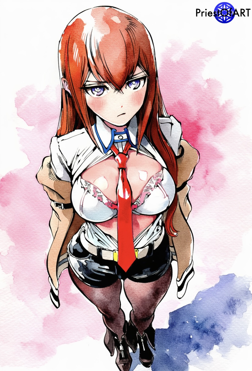 Makise Kurisu (Steins;Gate) Rule 34 Image