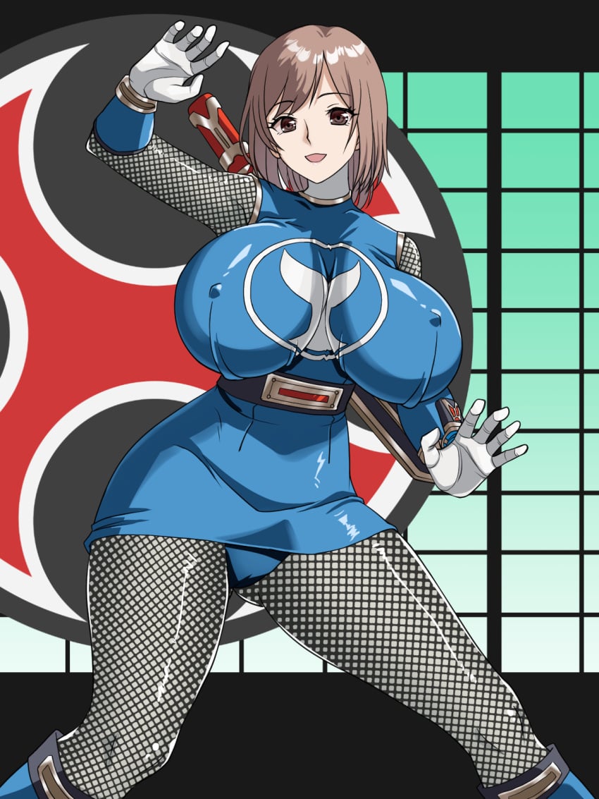 Hurricane Blue (Ninpuu Sentai Hurricanger) Rule 34 Image