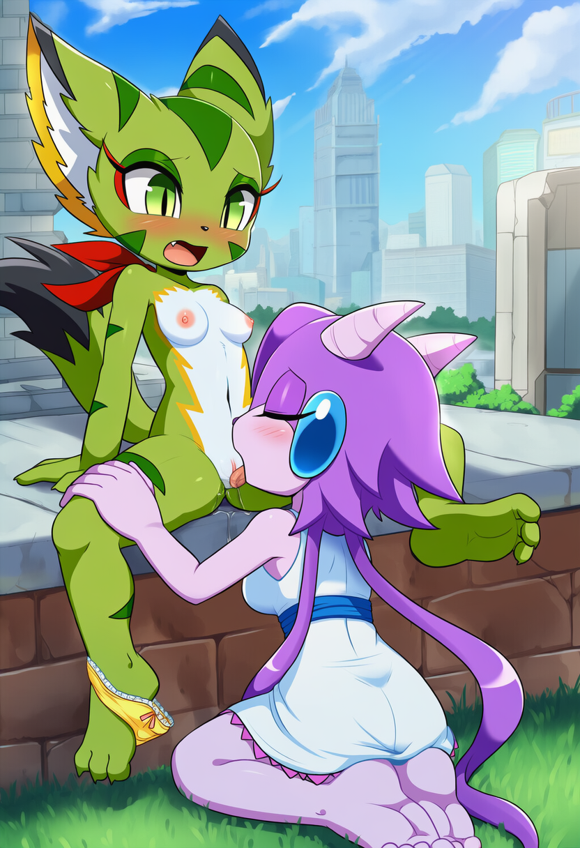 Carol Tea (Freedom Planet) Rule 34 Image
