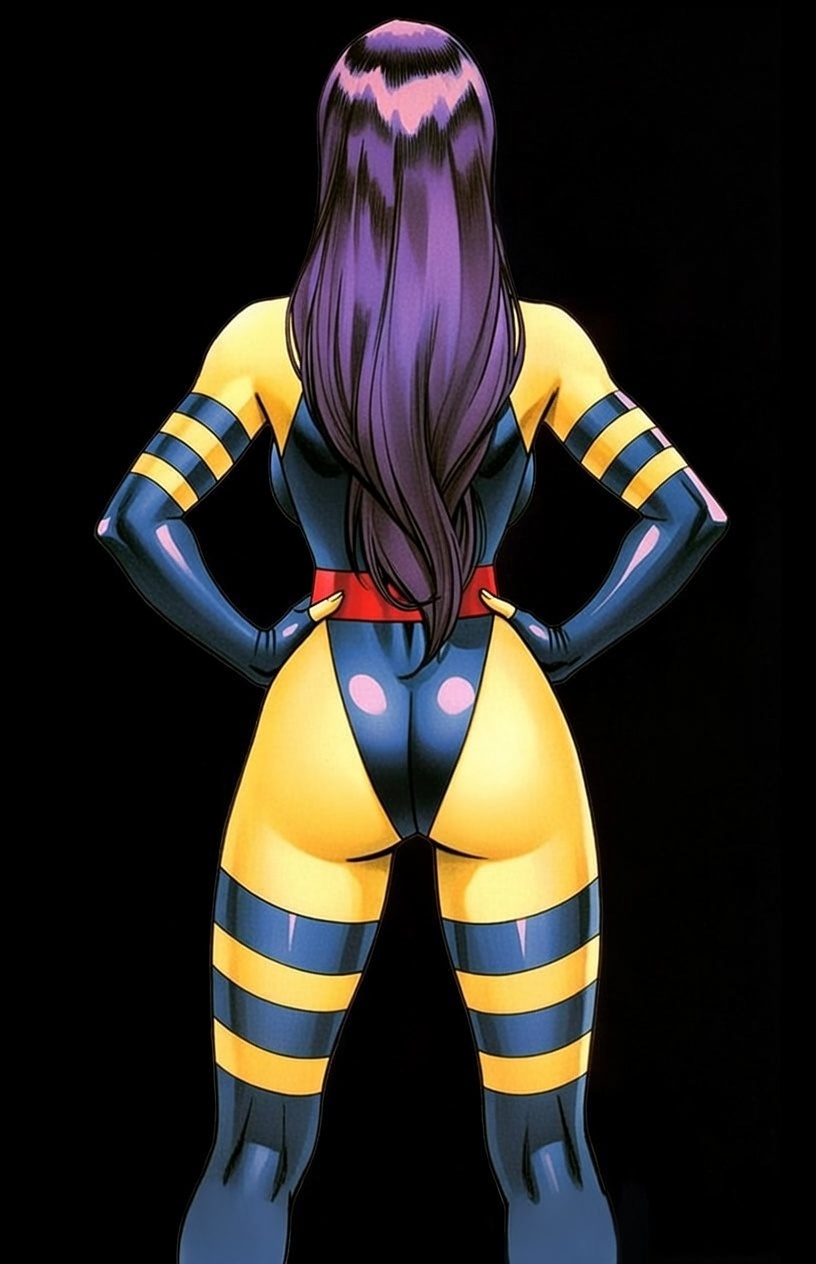 Psylocke (Marvel) Rule 34 Image