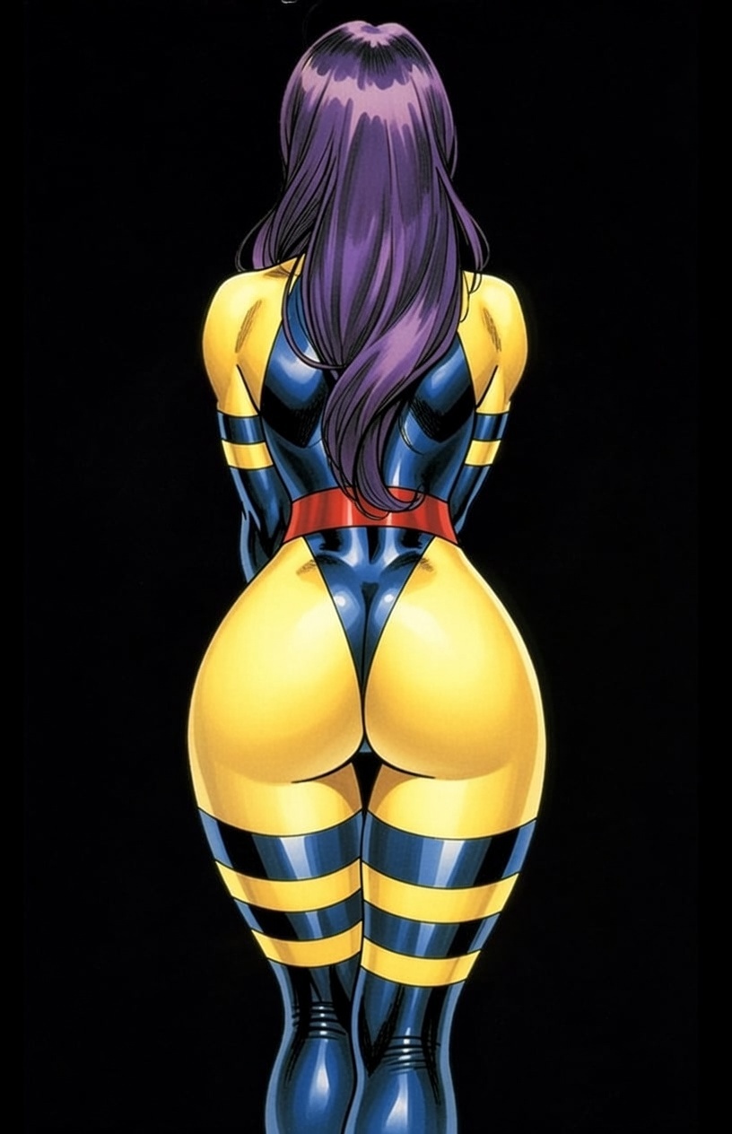 Psylocke (Marvel) Rule 34 Image