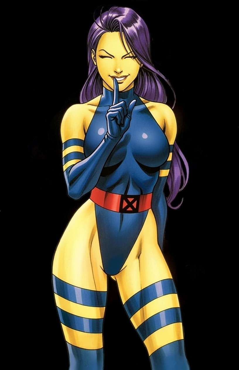 Psylocke (Marvel) Rule 34 Image