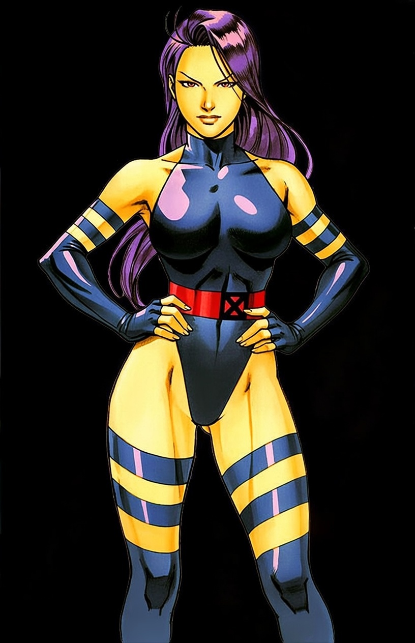 Psylocke (Marvel) Rule 34 Image
