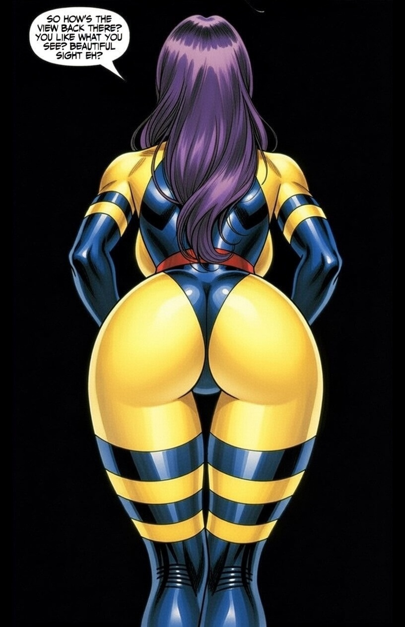 Psylocke (Marvel) Rule 34 Image