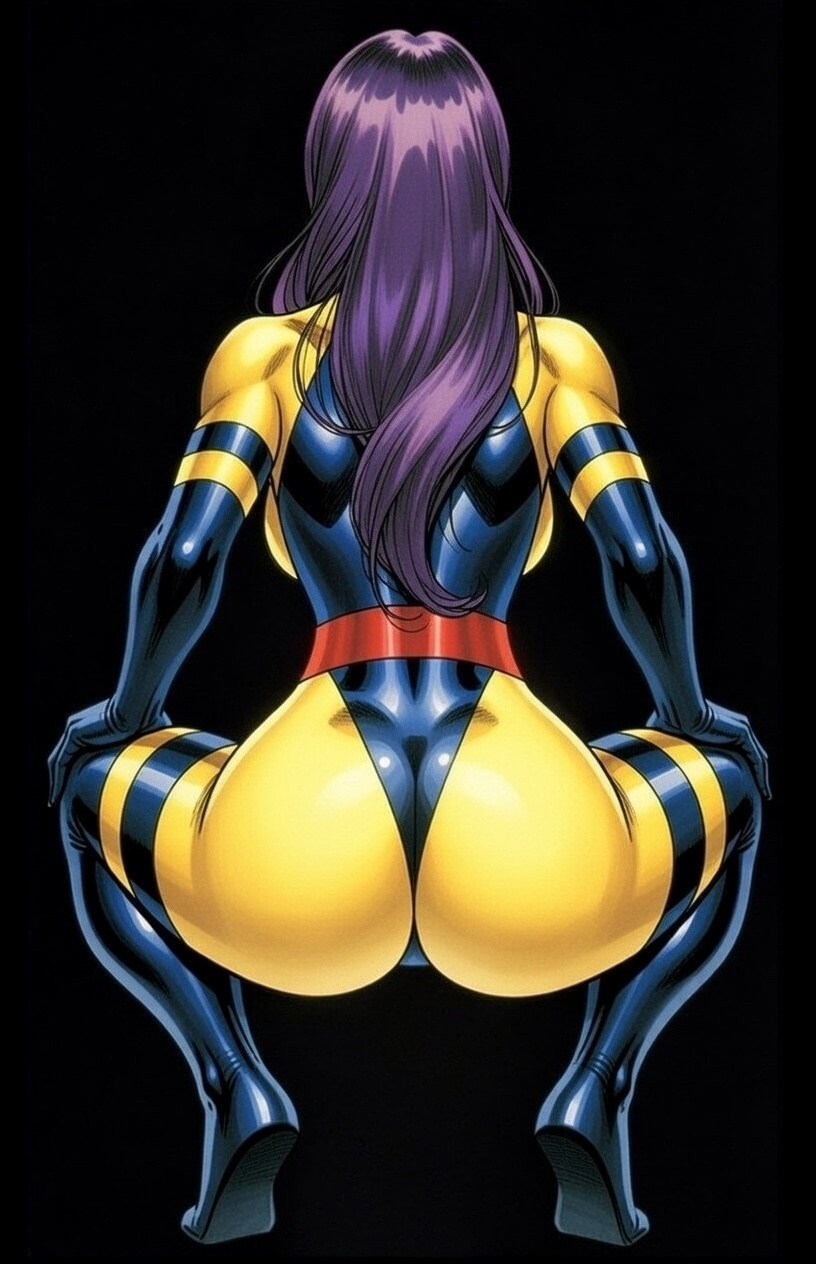 Psylocke (Marvel) Rule 34 Image