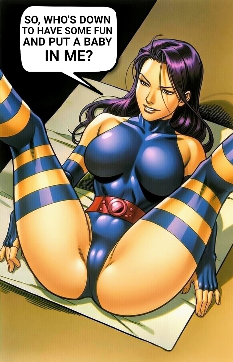 Psylocke (Marvel) Rule 34 Image