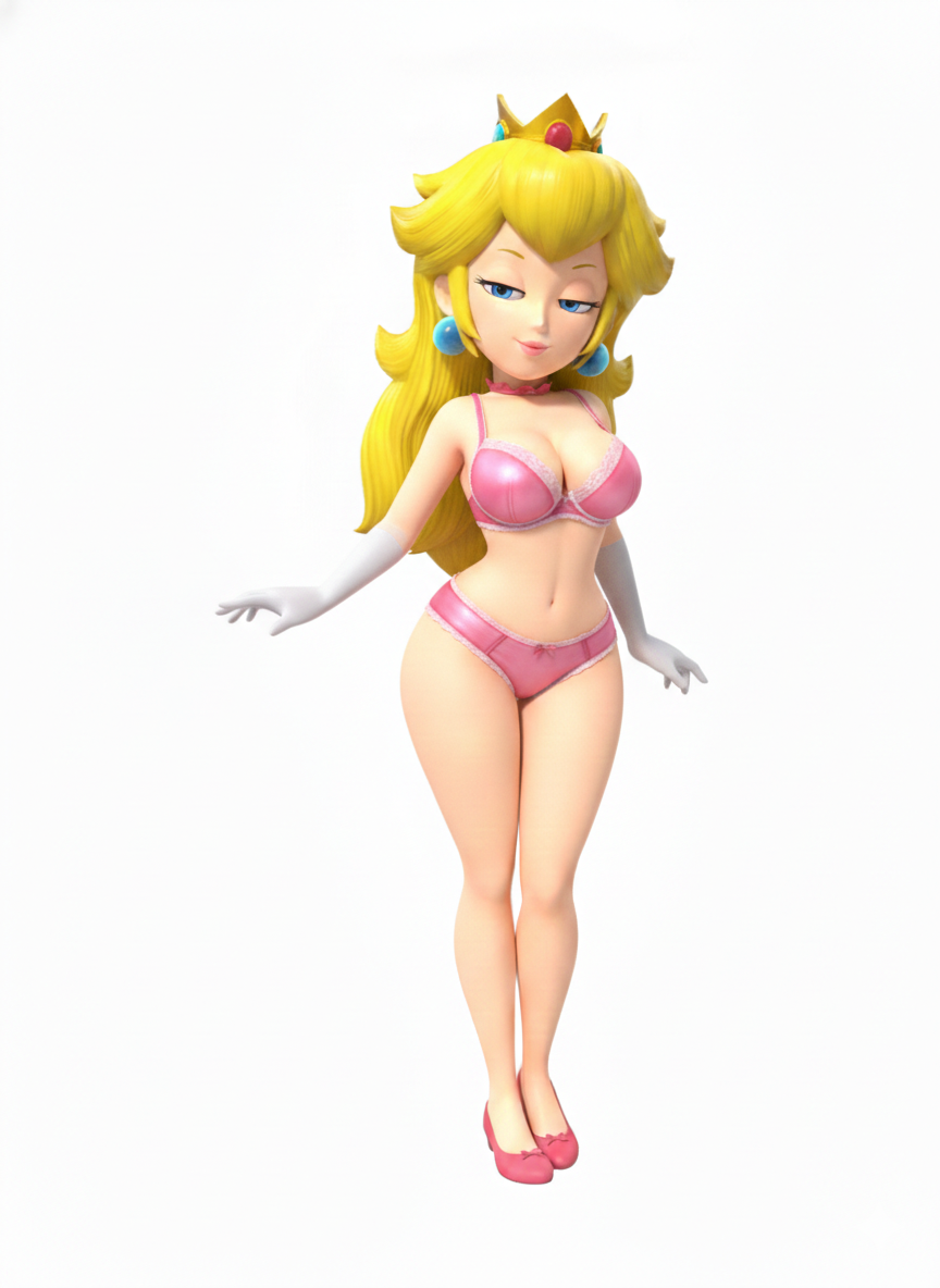 Princess Peach (Mario (Series)) Rule 34 Image