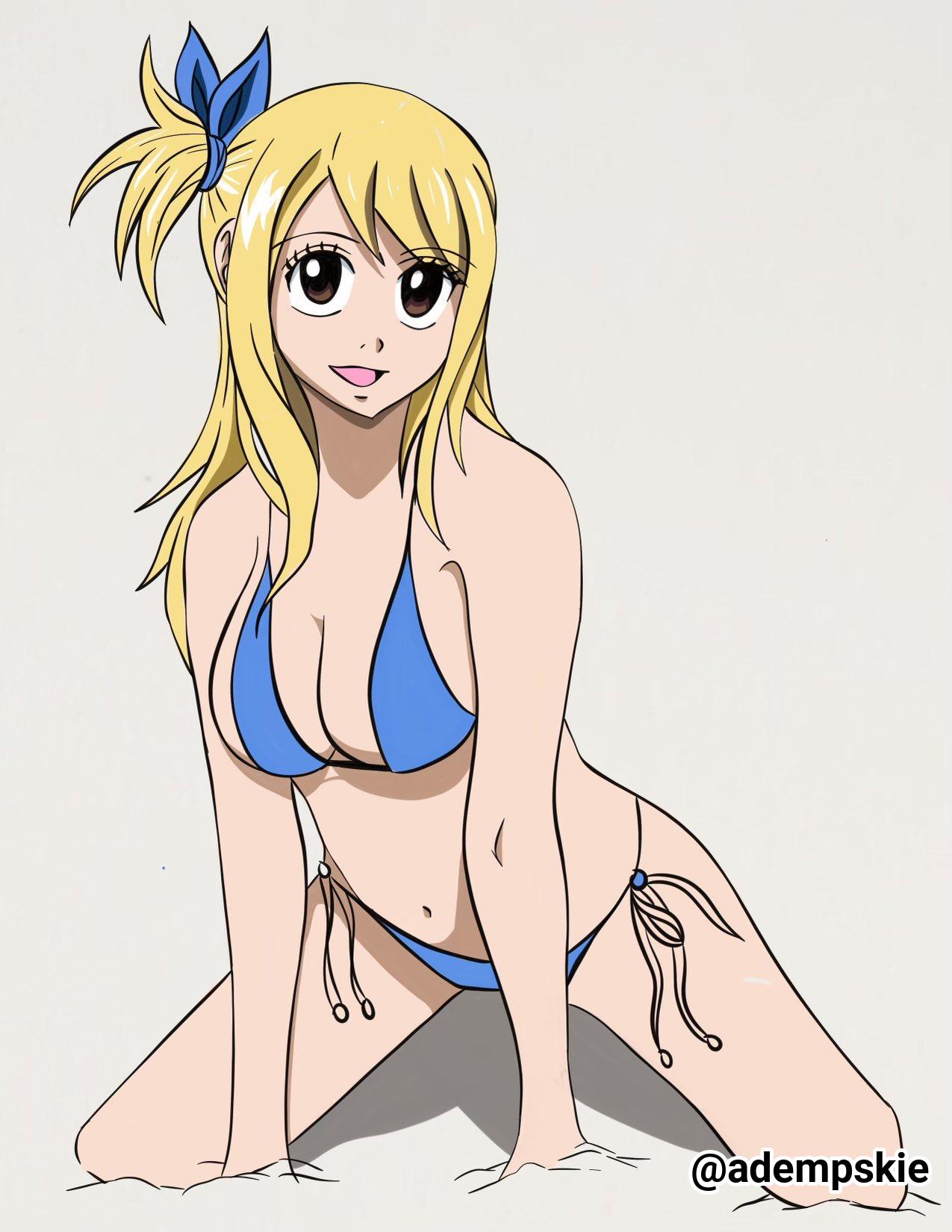 Lucy Heartfilia (Fairy Tail) Rule 34 Image