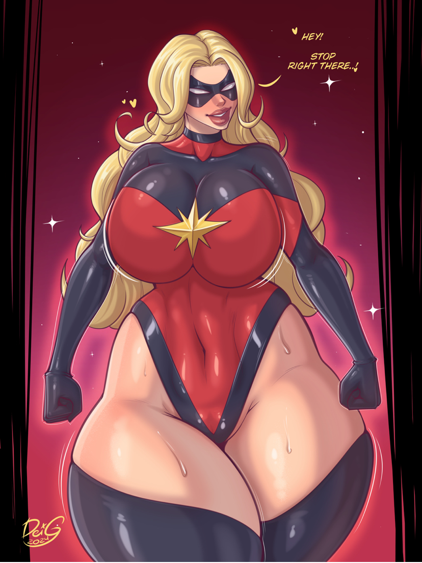 Captain Marvel (Marvel) Rule 34 Image